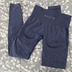 NVGTN Royal Blue/Purple Small Contour Leggings